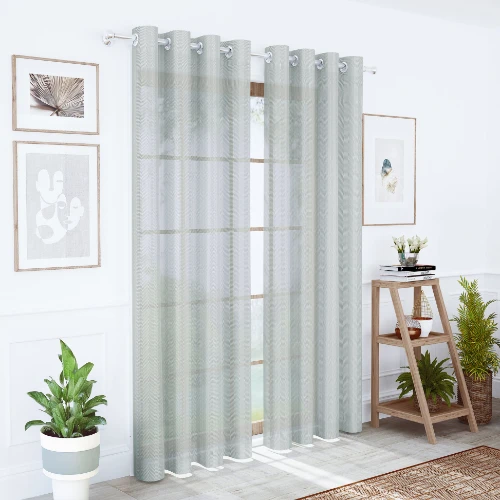 Light Grey Sheer Curtains Dubai