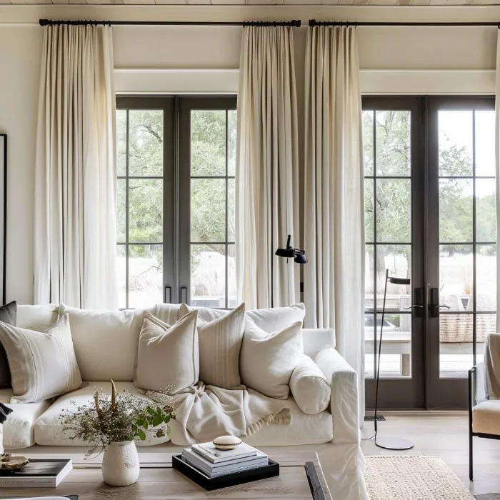 Living Room Curtains Downtown Dubai