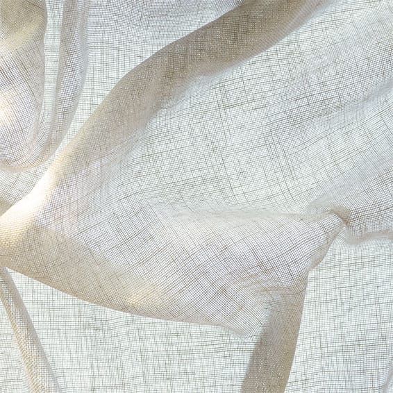 Lumiere Unlined Laurel Oatmeal Curtains - Image 2