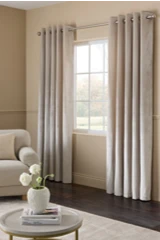 Luxury Eyelet Curtains Dubai living room