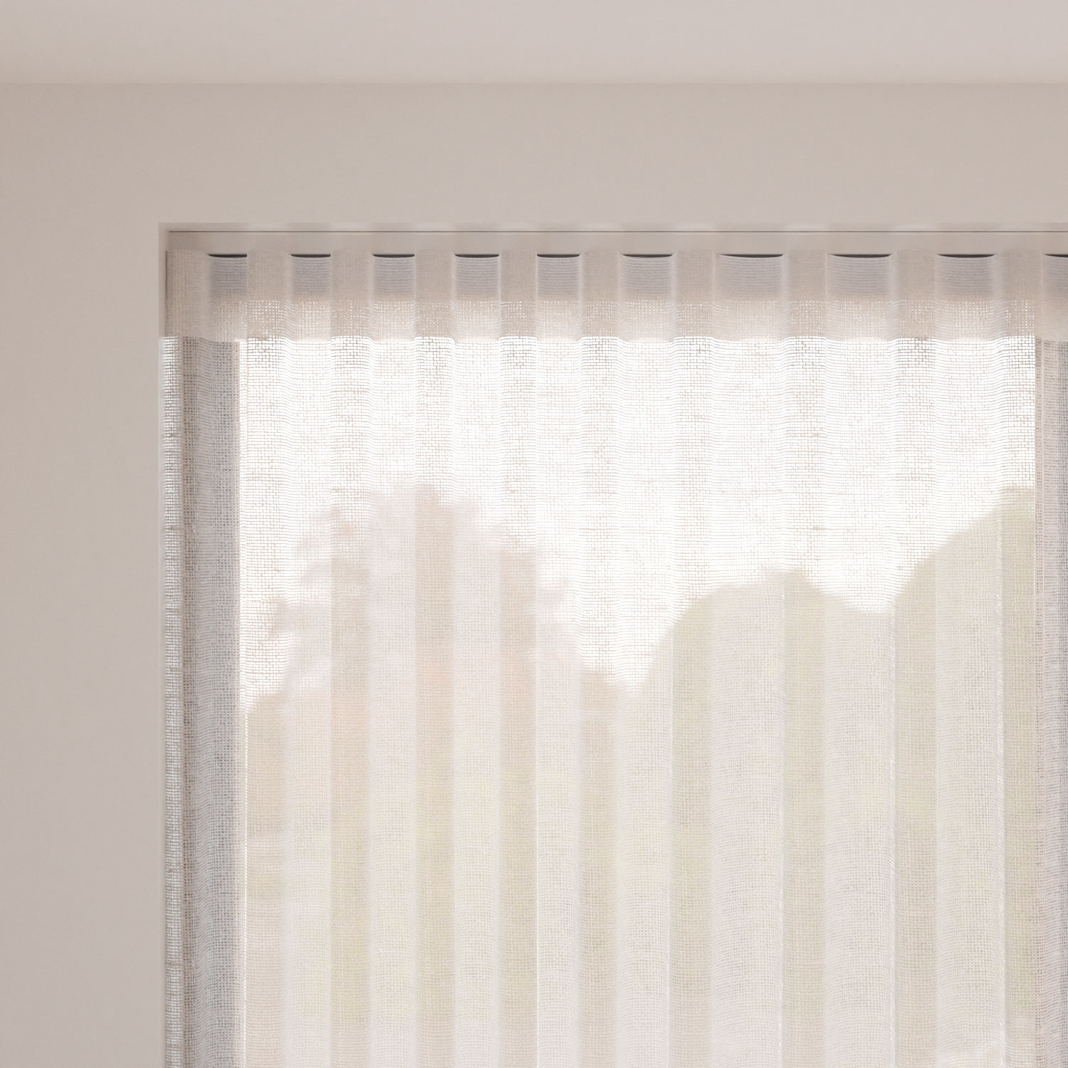 Madagascar Voile Neutral Curtains - Image 3
