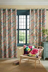 Modern Eyelet Curtains Dubai interior design