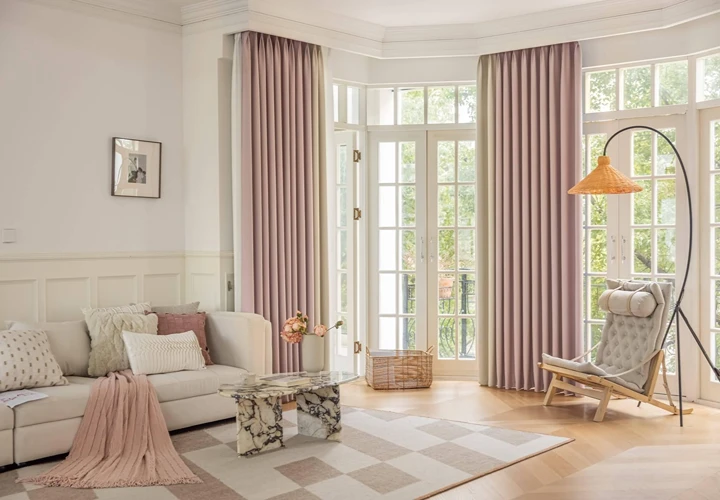 Musihy Blackout Window Eyelet Curtains