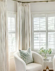 Pinch Pleat Living Room Curtains