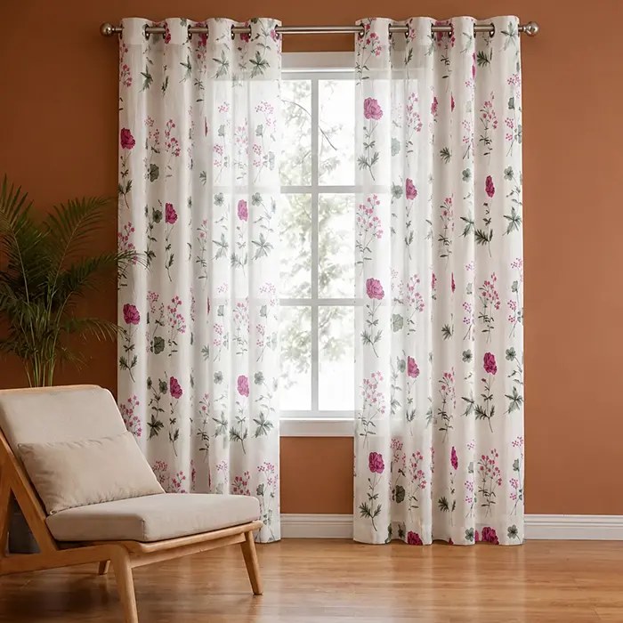 Stylish Eyelet Curtains Dubai interiors