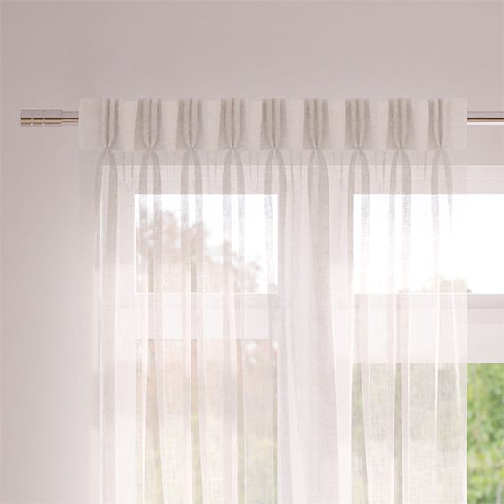 Thea Voile Coconut Curtains - Image 3
