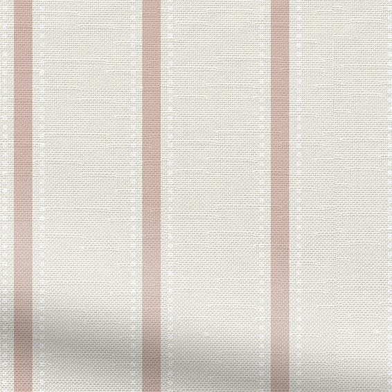 Twill Stripe Blush Curtains - Image 2