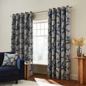 Dakota Embroidered Eyelet Curtains