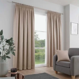 Natural Galaxy Dimout Living Room Curtains