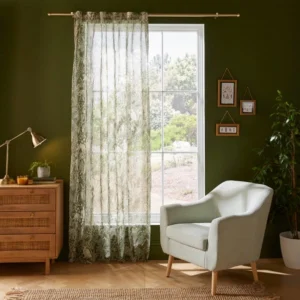 Nature Tab Top Voile Sheer Panel