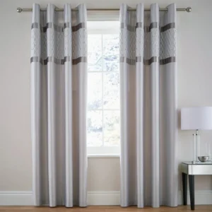 Sequin Cluster Decorative Eyelet Curtains
