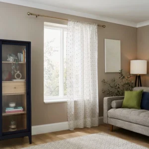Tegan Tufted Slot Top Voile Panel