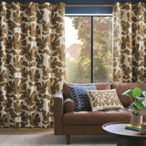 Wildflower Living Room Curtains Pair