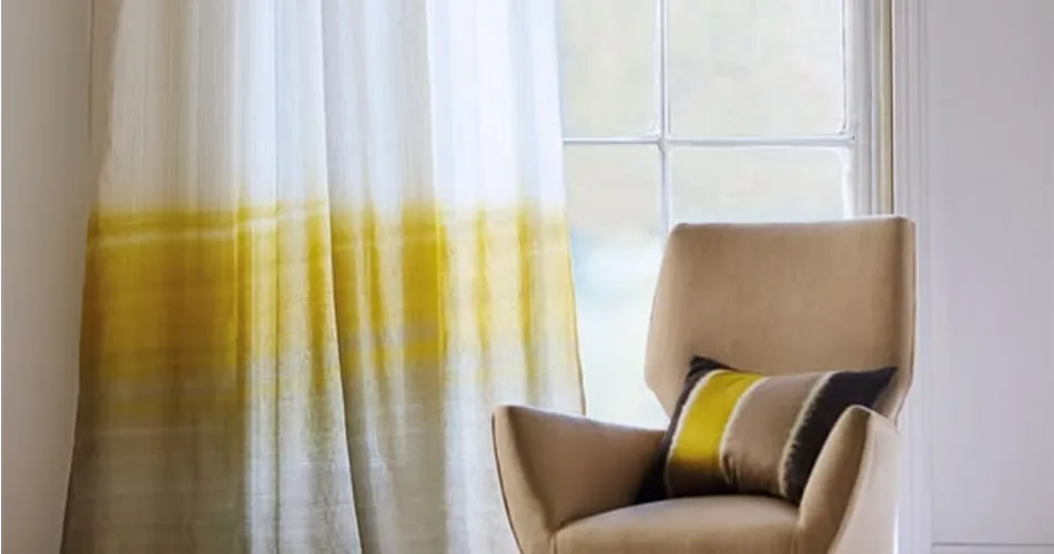 how to Dye Sheer Curtains