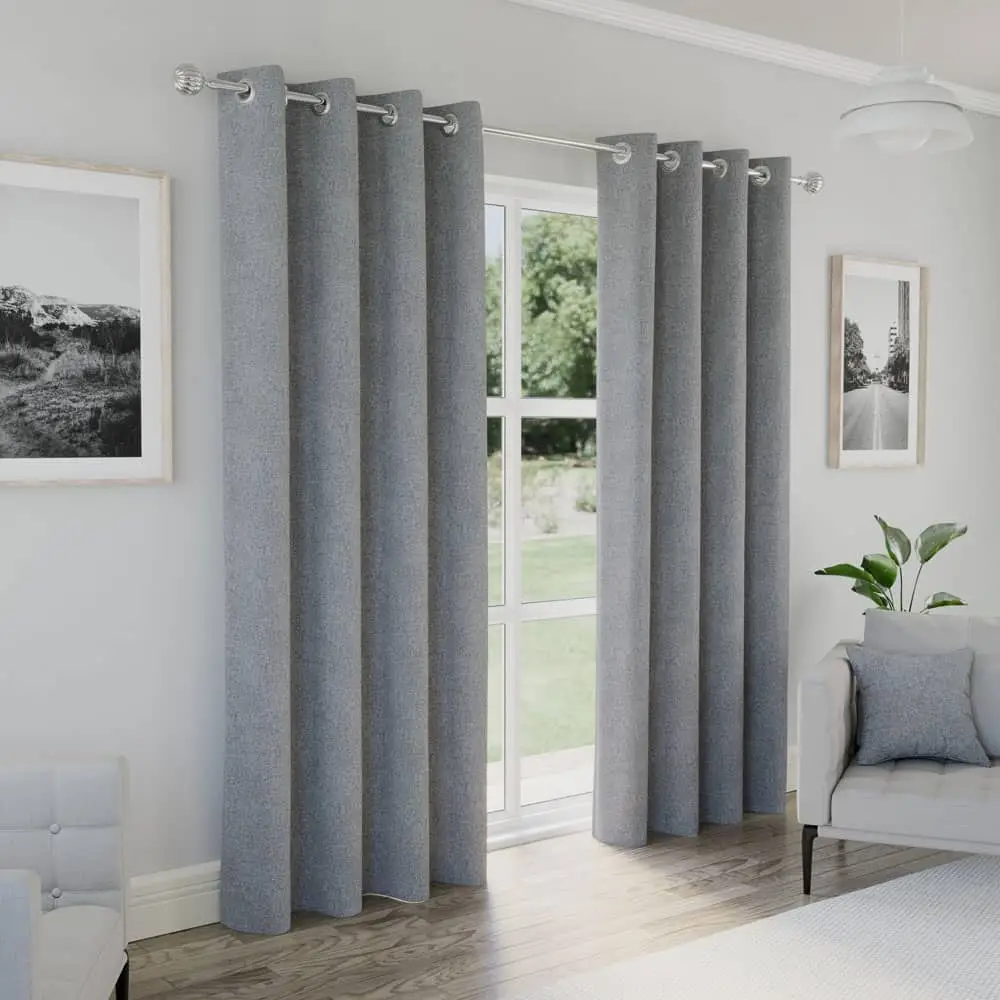 Austin Grey Ready Made Curtains