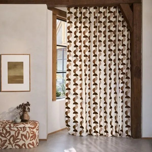 Curtains in Omri Fabric